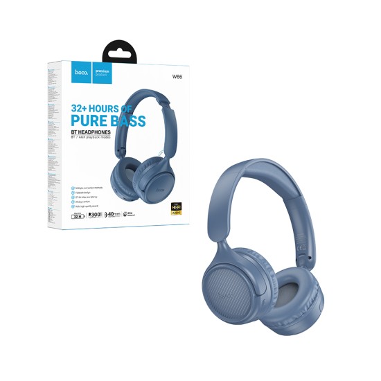 Auscultadores sem Fio Hoco W66 Wave Azul